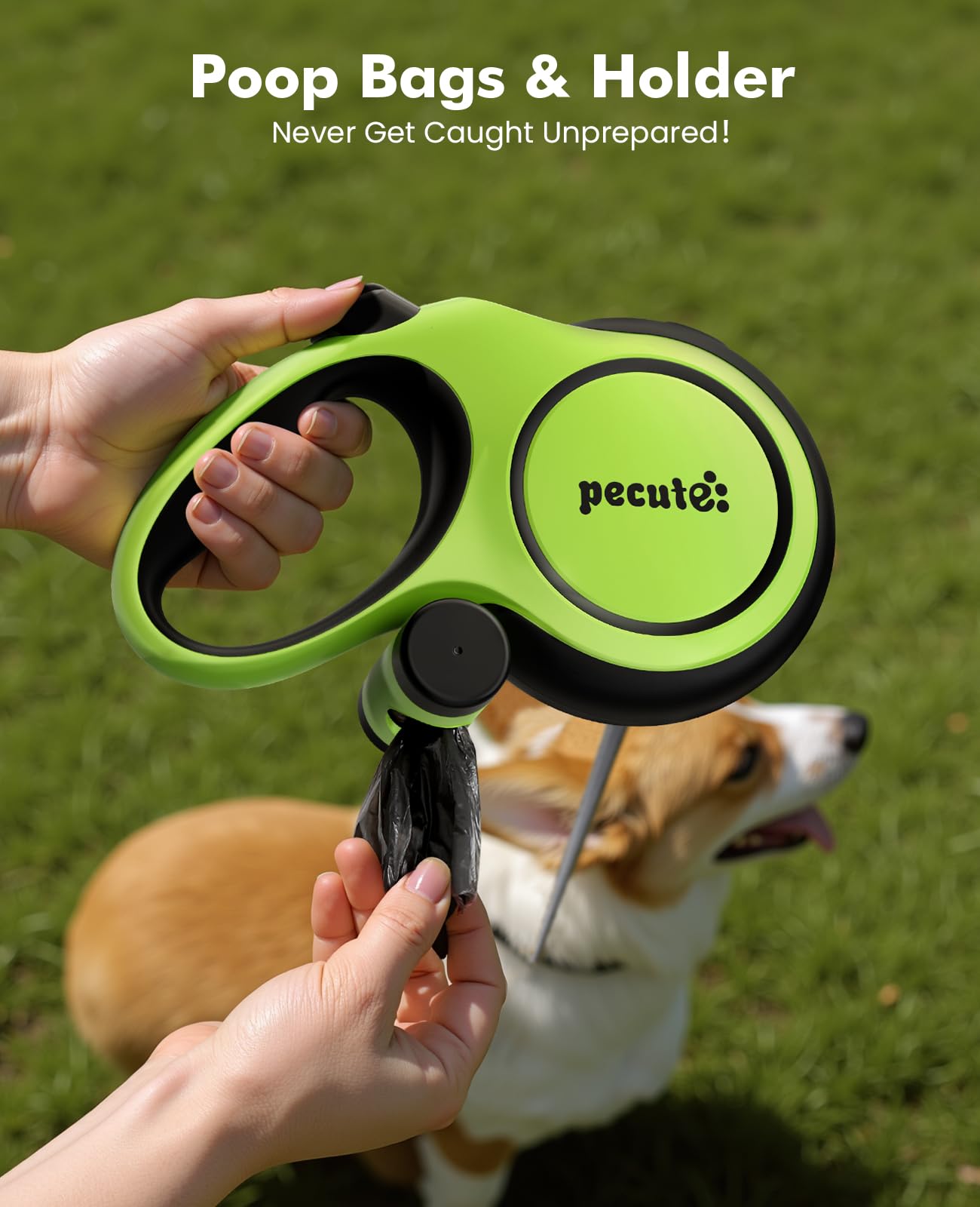 Pecute leash built for dogs 33-120 lbs