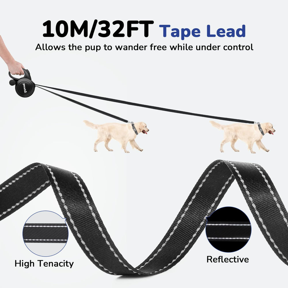 Pecute leash braking system closeup shows smooth lock