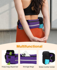 Pecute shock-absorbing rope reduces strain during sudden dog pulls.