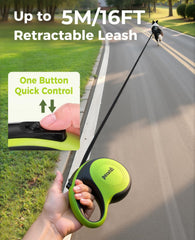 Pecute leash spring mechanism made of 304 stainless steel for smooth retraction