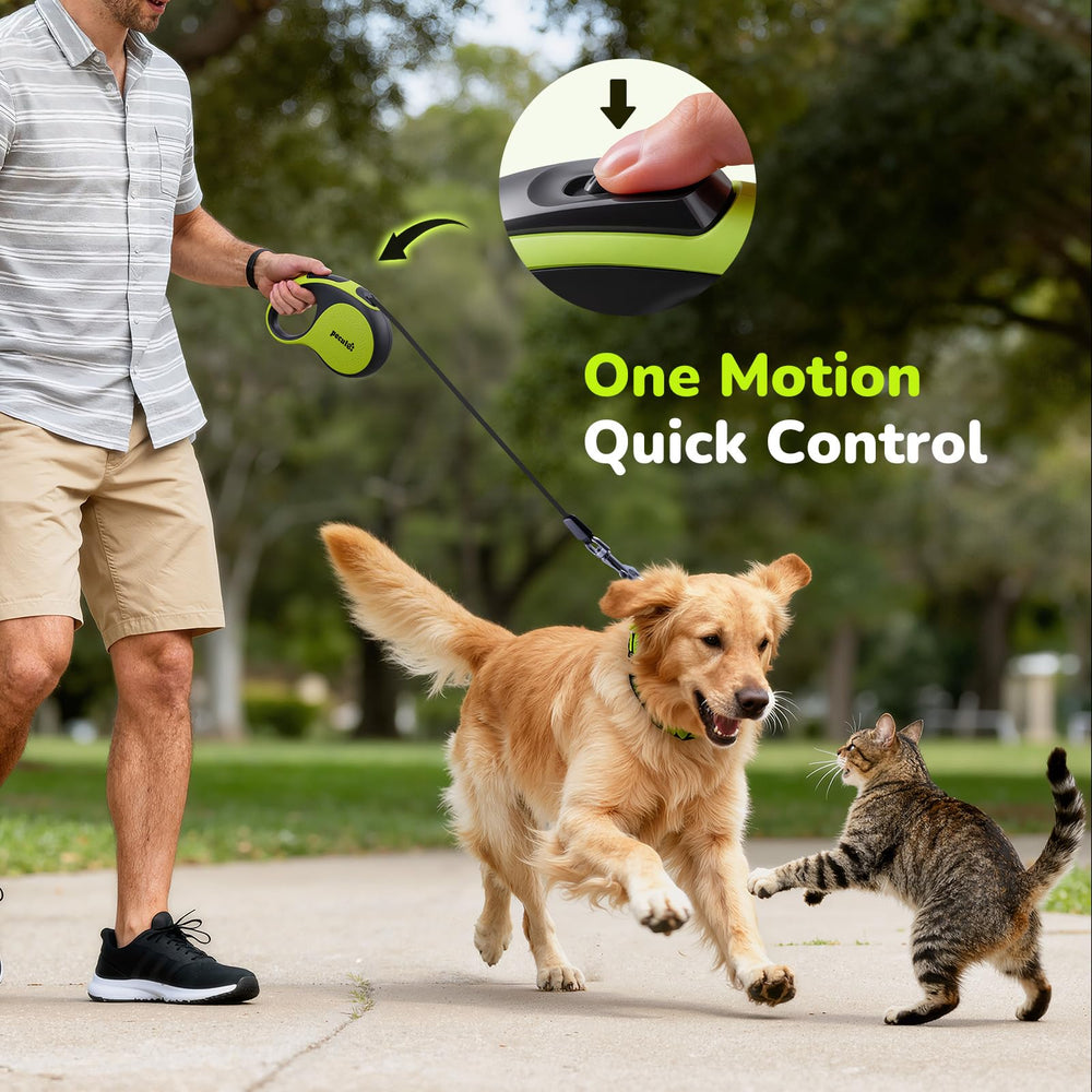 Pecute reflective safety strip boosts visibility during low-light walks.
