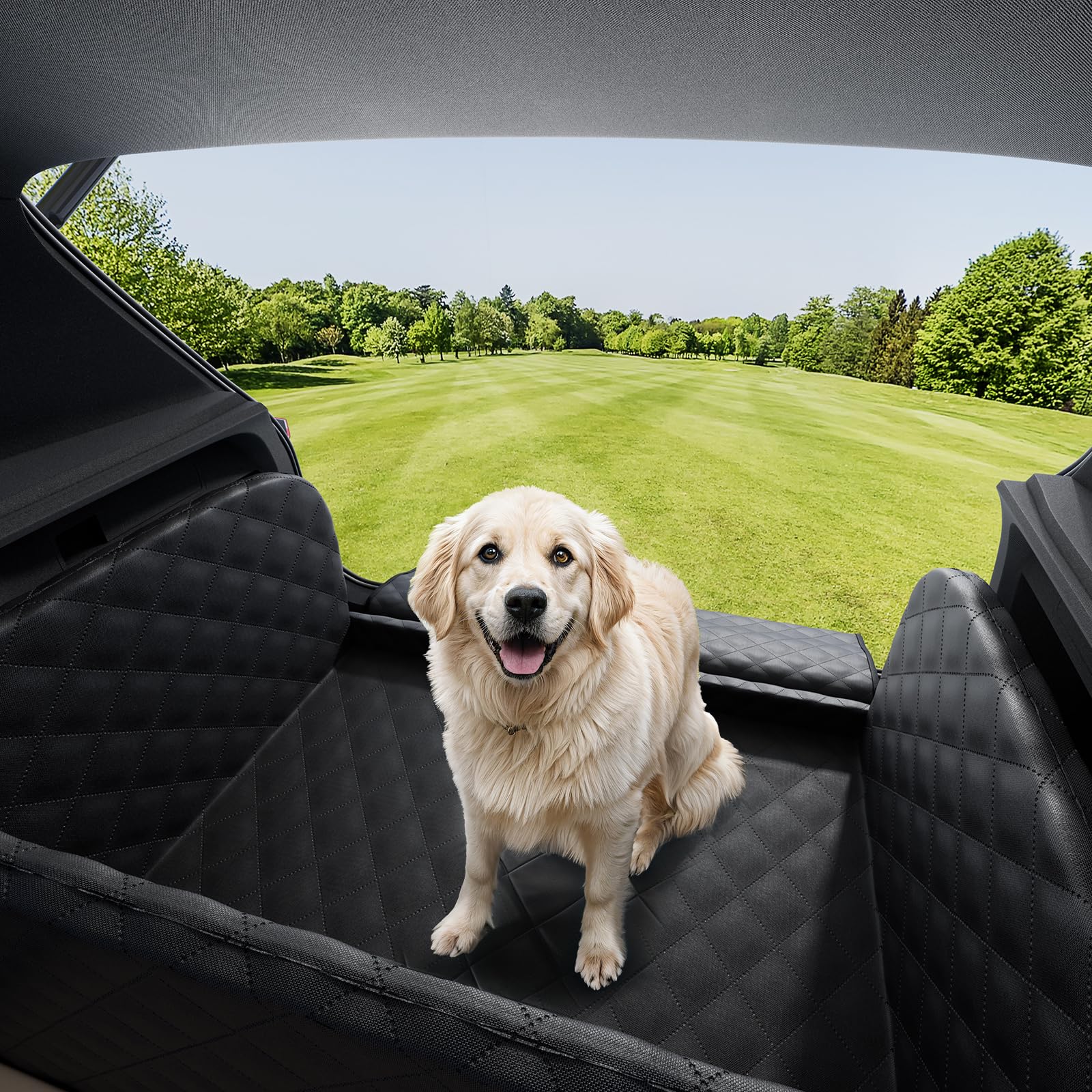 Pecute SUV Cargo Liner foldable storage compact when not in use