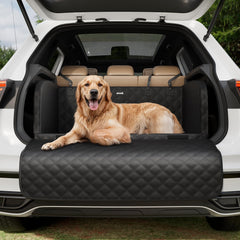 Pecute SUV Cargo Liner waterproof cover shields trunk from mud and pet hair