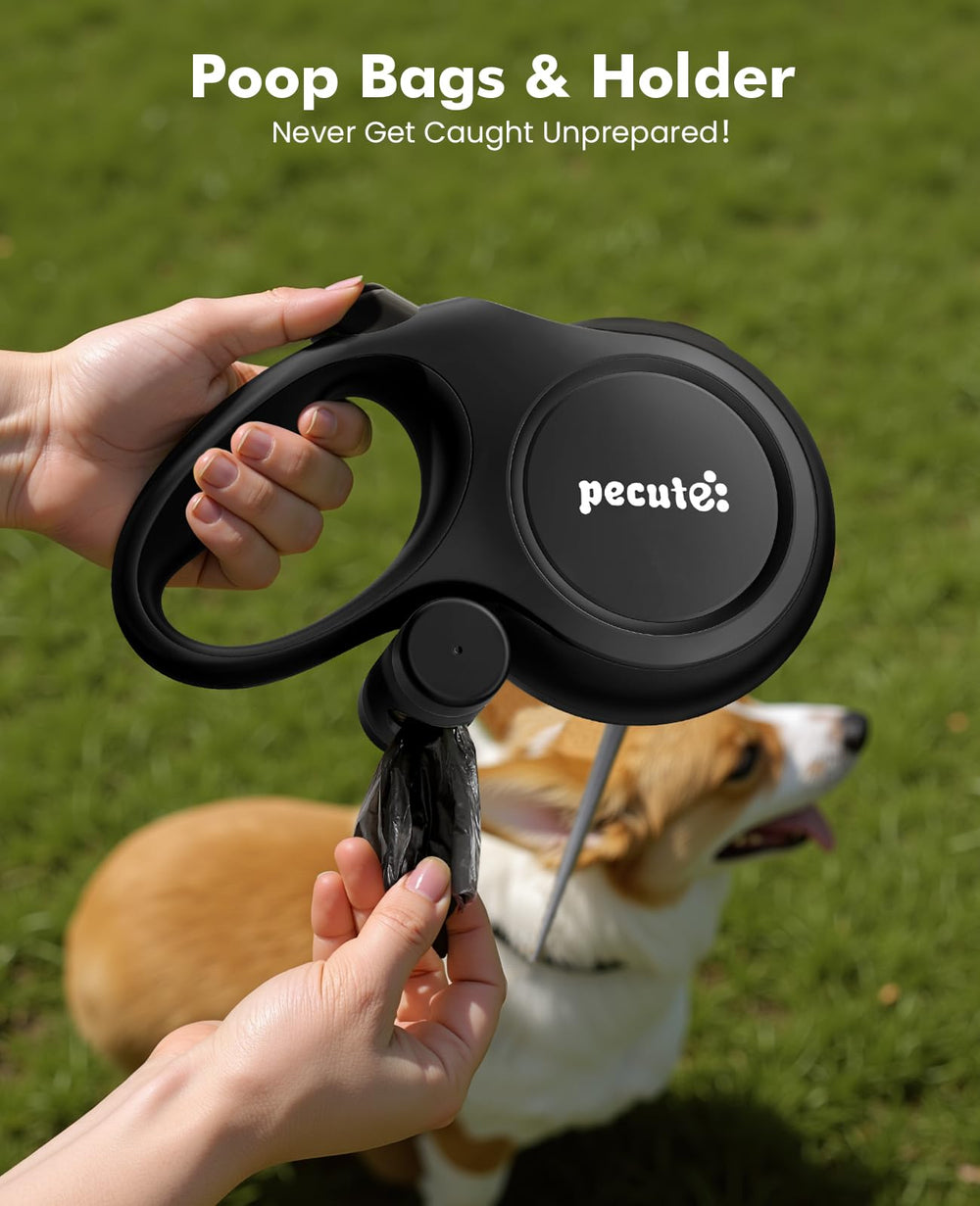 Pecute upgraded stainless steel spring coil ensures smooth retraction