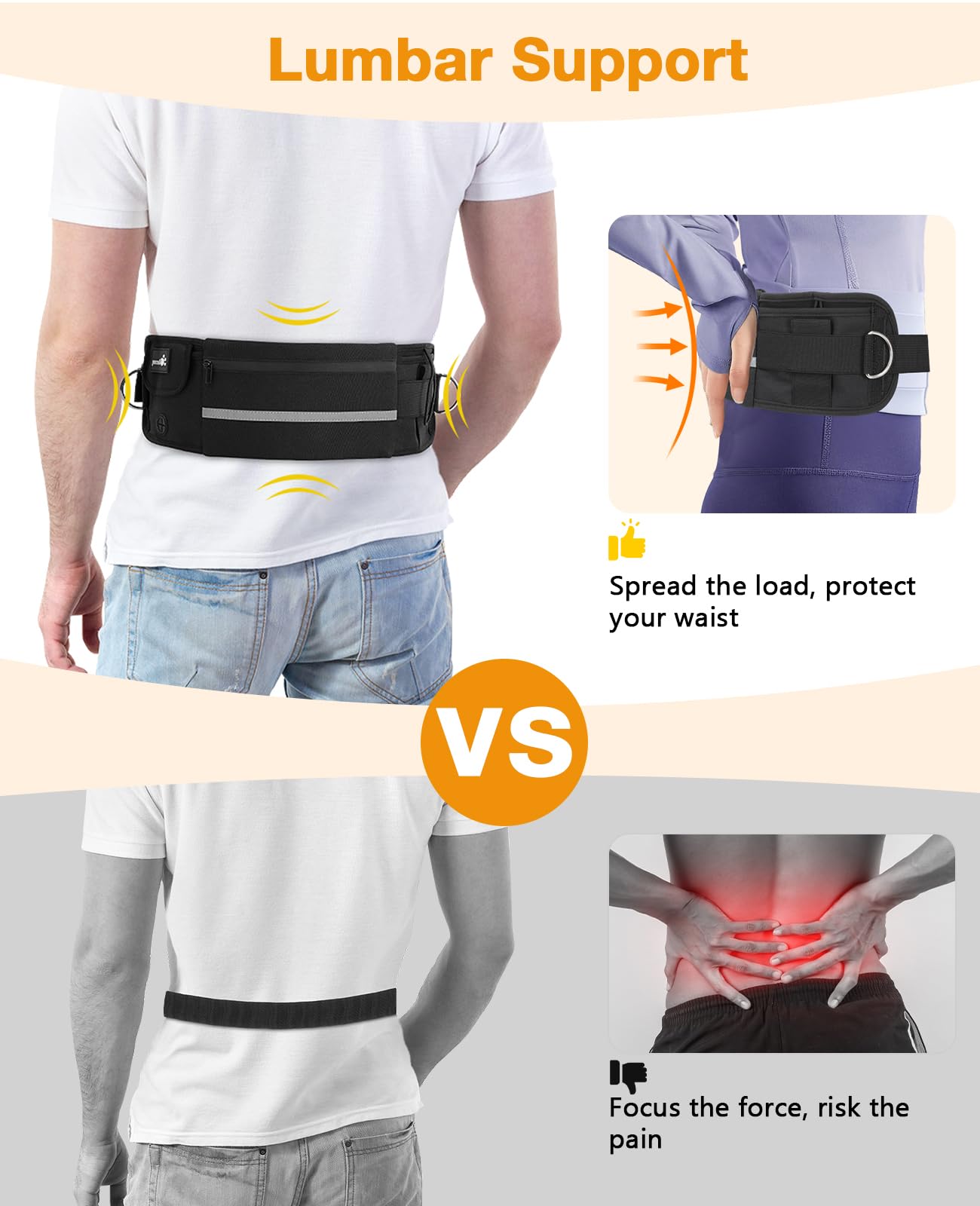 Pecute waist belt pouch lightweight design reduces fatigue during runs.
