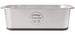 PEDAY large dog water bowl with 1.2-gallon capacity for big dogs.