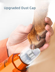 pedgogo dog nail grinder with diamond bits and extra heads for quick blade replacement.