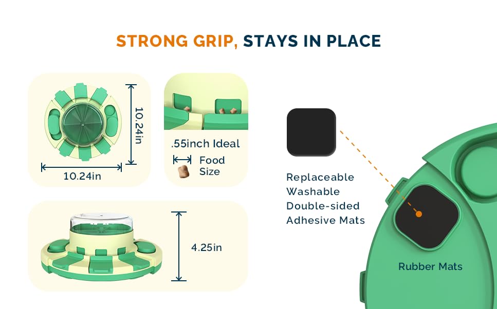 pedgogo file toy durable easy-clean plastic suits daily play and washing