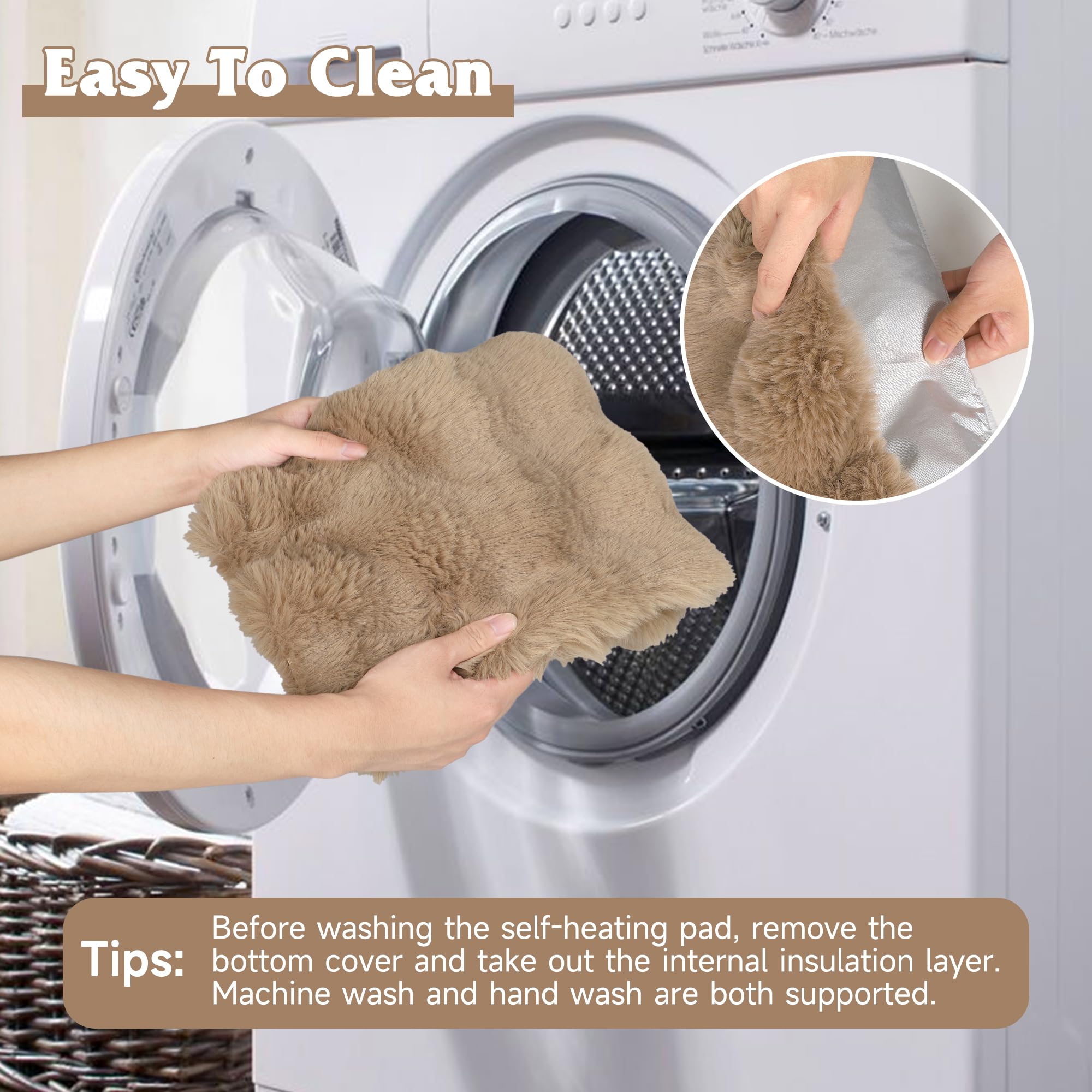 Pedobi self-warming-pet-pad-kittens-small-dogs offers gentle heat for little companions.