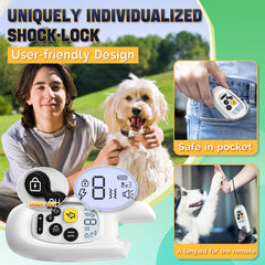 Pedono dog collar battery life highlights long standby and quick charging.