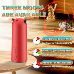 Pedono laser cat toy auto mode offers short, automatic sessions