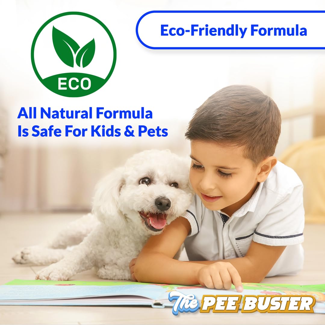 Pee Buster fabric usage refreshing upholstery with subtle odor lift.