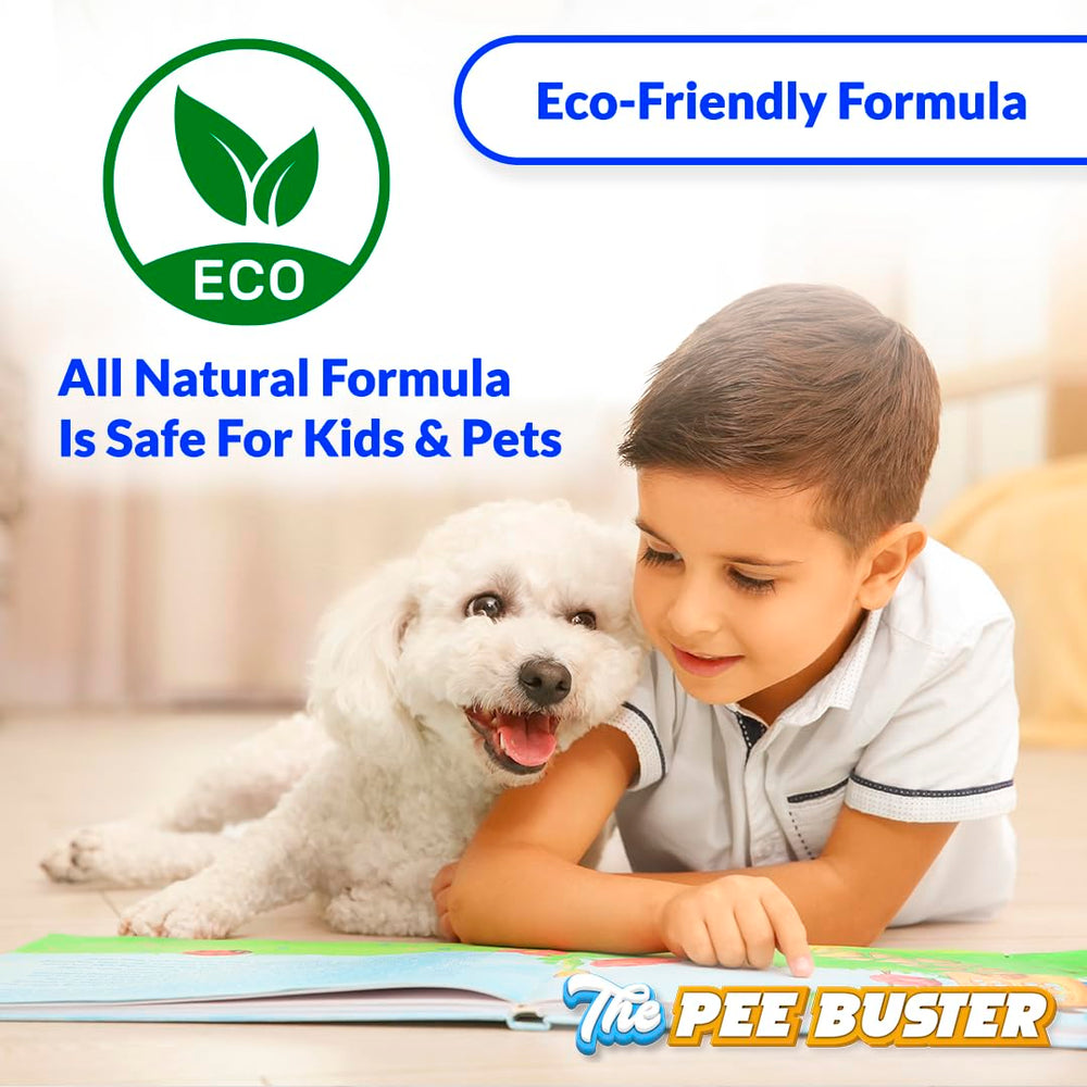 Pee Buster fabric usage refreshing upholstery with subtle odor lift.