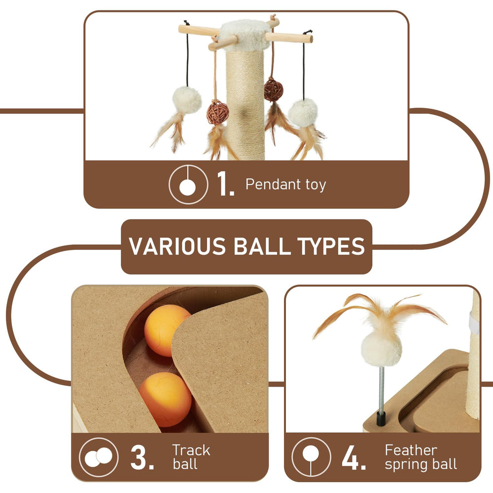 PEEKAB cat sisal rope closeup reveals durable material for daily scratching