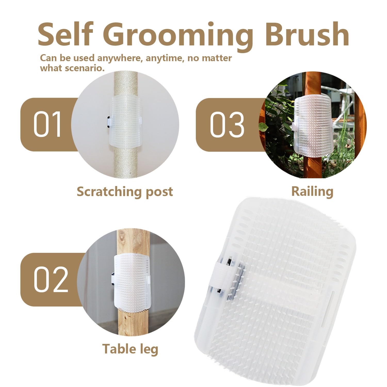 PEEKAB size-11.8x11.8 inch vertical post suits most cats and kittens.