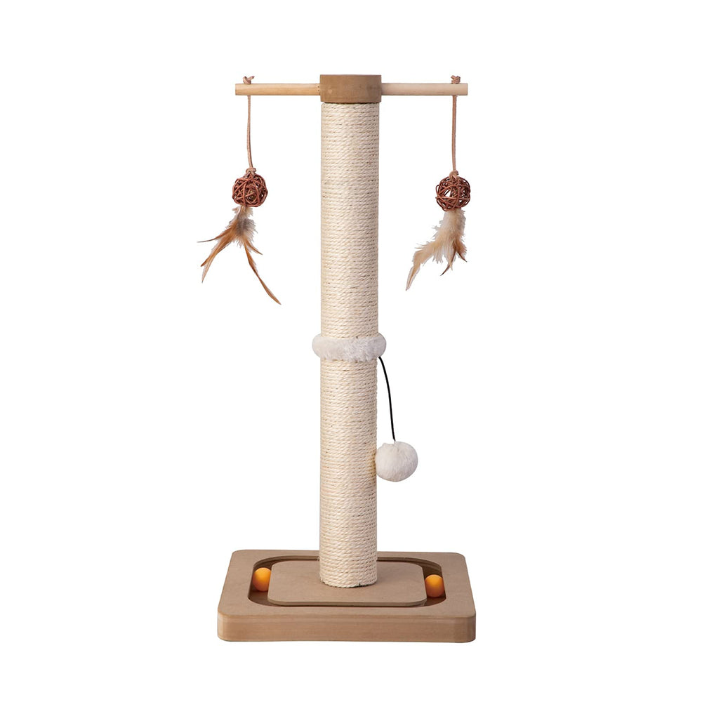 PEEKAB easy-assembly scratch post for quick setup and immediate use