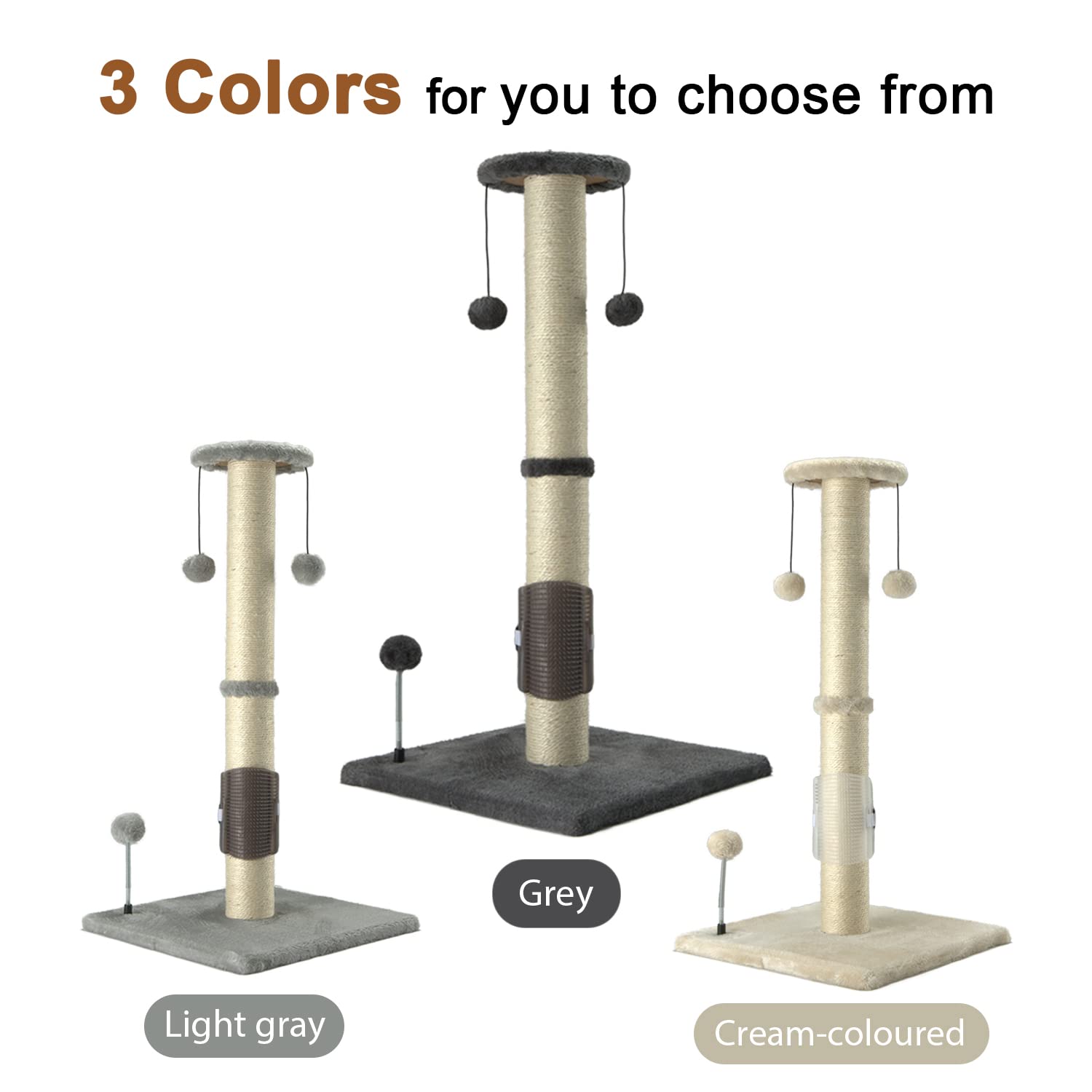 PEEKAB color options gray beige light gray brown—decor-friendly choices.