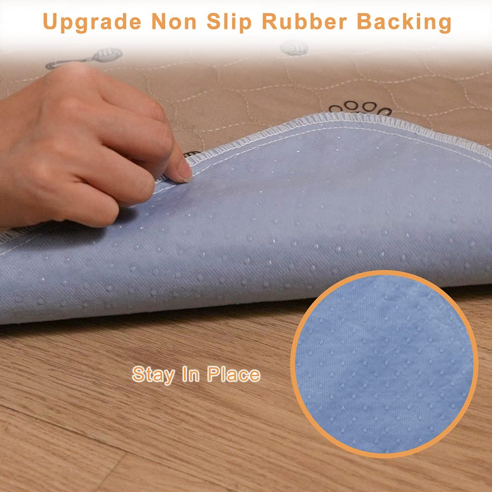 peepeego waterproof pads 36x48 back view emphasizes leak protection