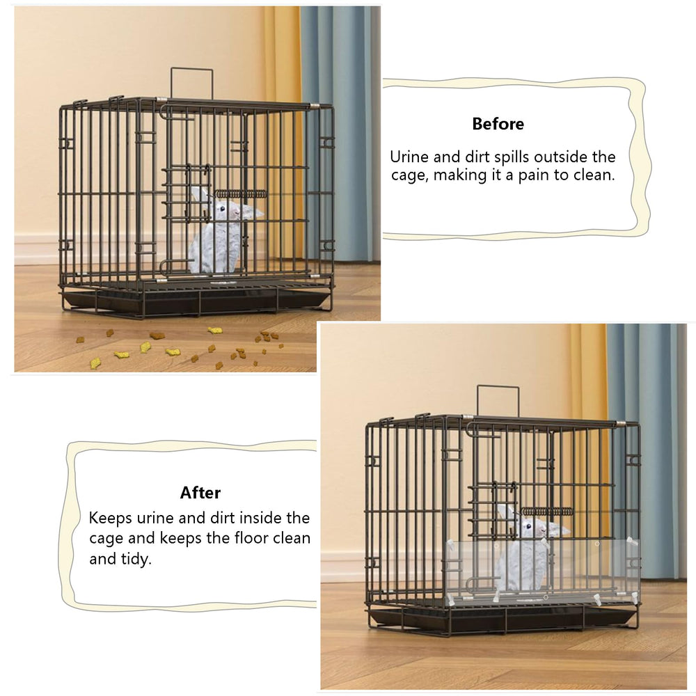 PEFAVPRO cut-to-fit liner adapts to any cage size smoothly.