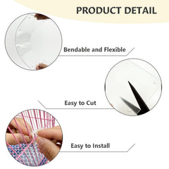 PEFAVPRO edge liner demonstrates a sturdy boundary to help keep bedding contained.