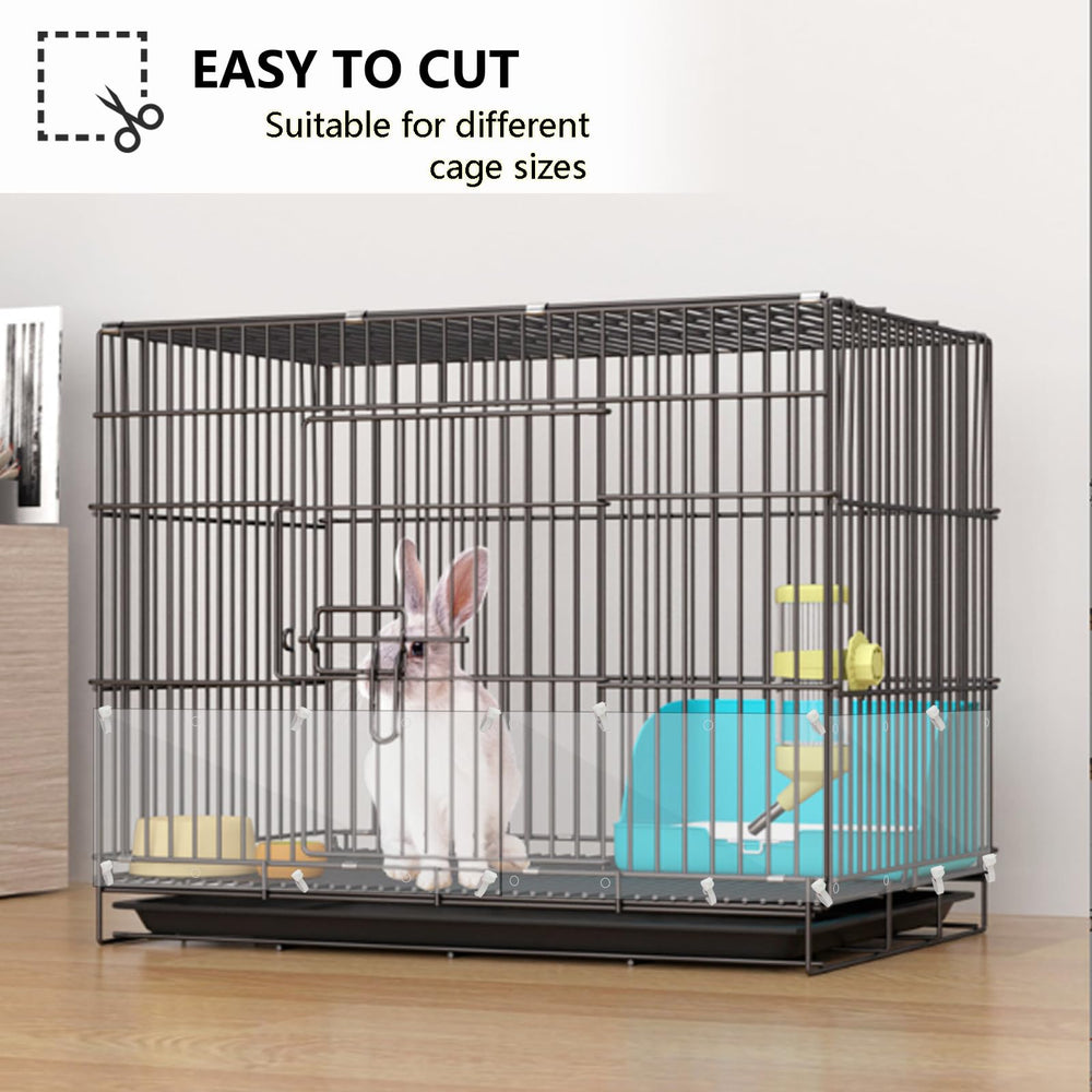 PEFAVPRO cage guard ties show easy attachment with 120 ties for secure mounting.