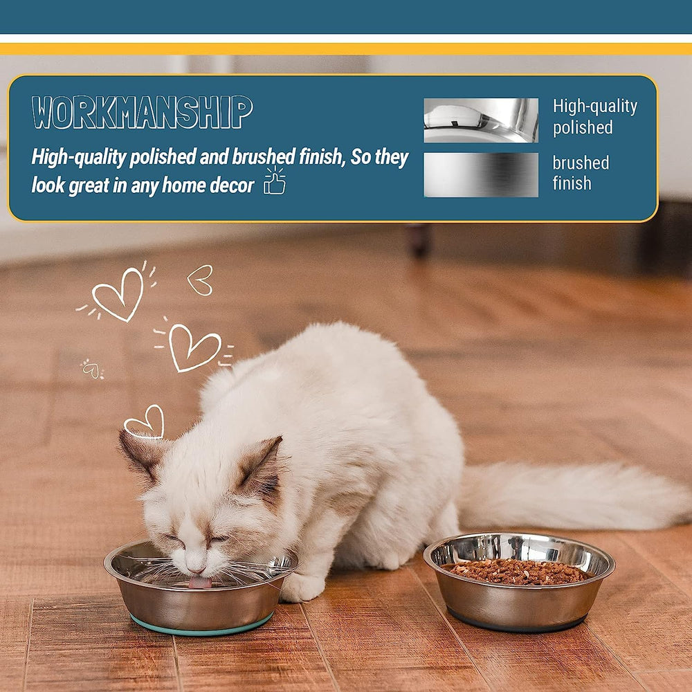 PEGGY11 two-pack with 3-cup capacity suitable for pets under 20 lbs.