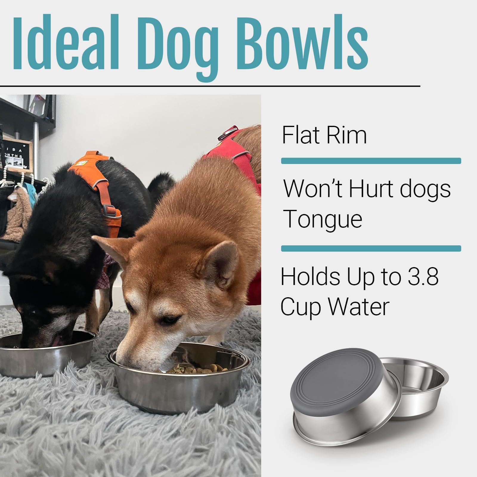 Peggy11 durable stainless steel bowls resisting dents in use