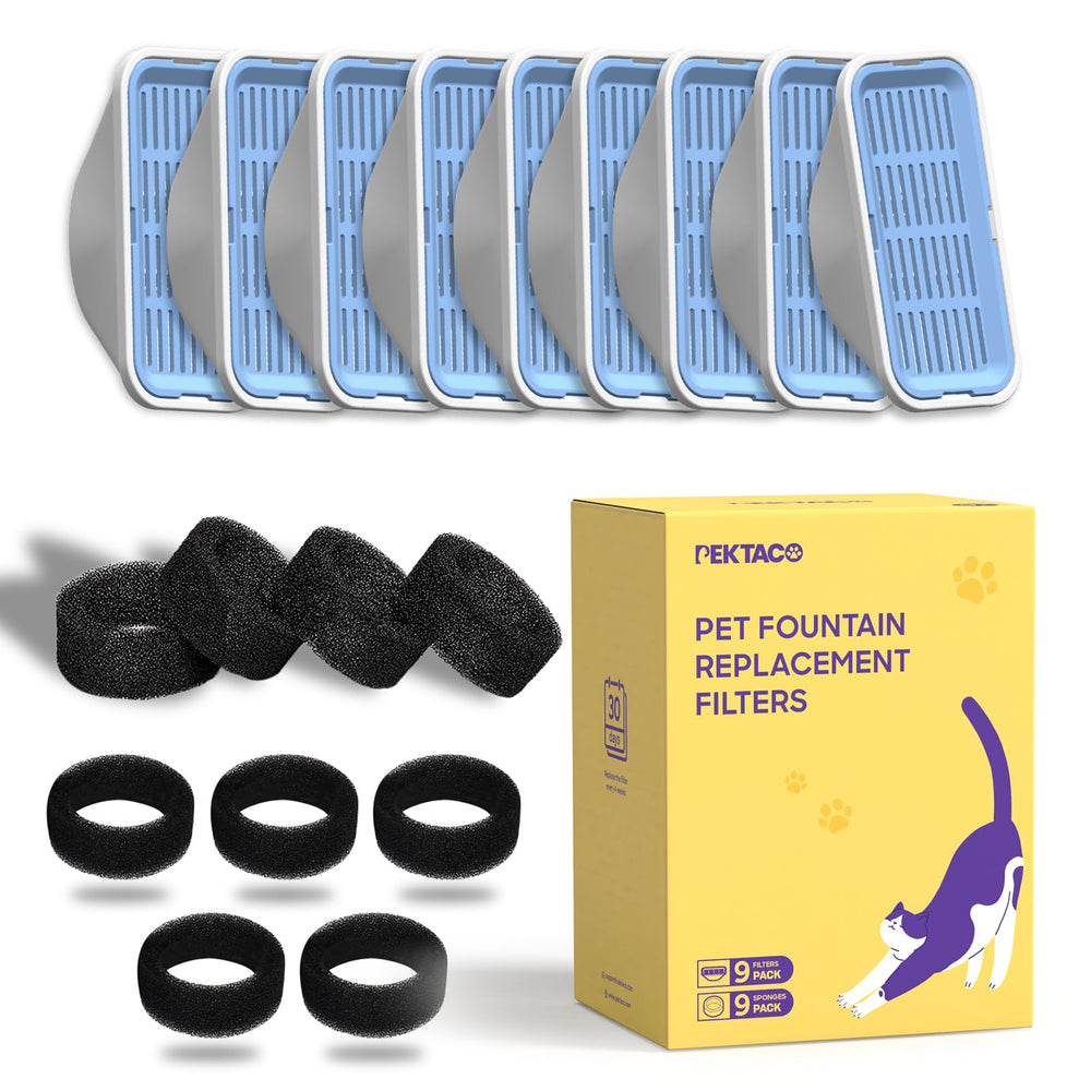 PEKTACO 108oz-pet-fountain-pack fits compact spaces while keeping water flowing.