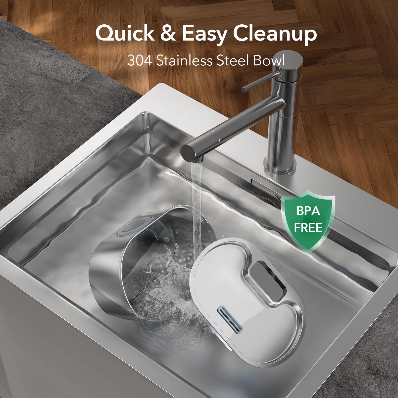 PEKTACO BPA-free materials ensure easy cleaning and safety