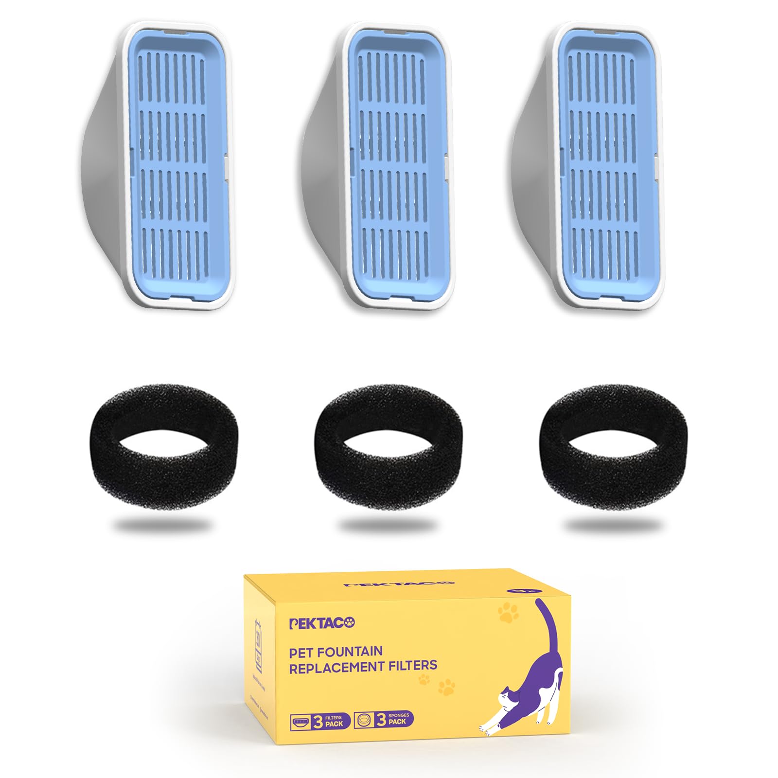 PEKTACO pet hydration ready for daily water access.