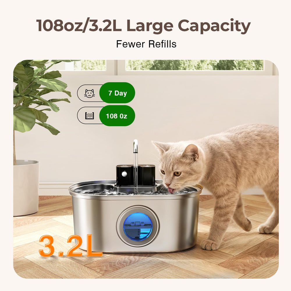 PEKTACO quiet pump fountain operates quietly for peaceful homes.