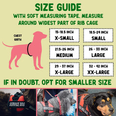 Pelto service dog vest handle for easy control in crowded environments.