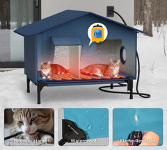 PELUMOZ heated pad inside highlighting warm, safe winter comfort.