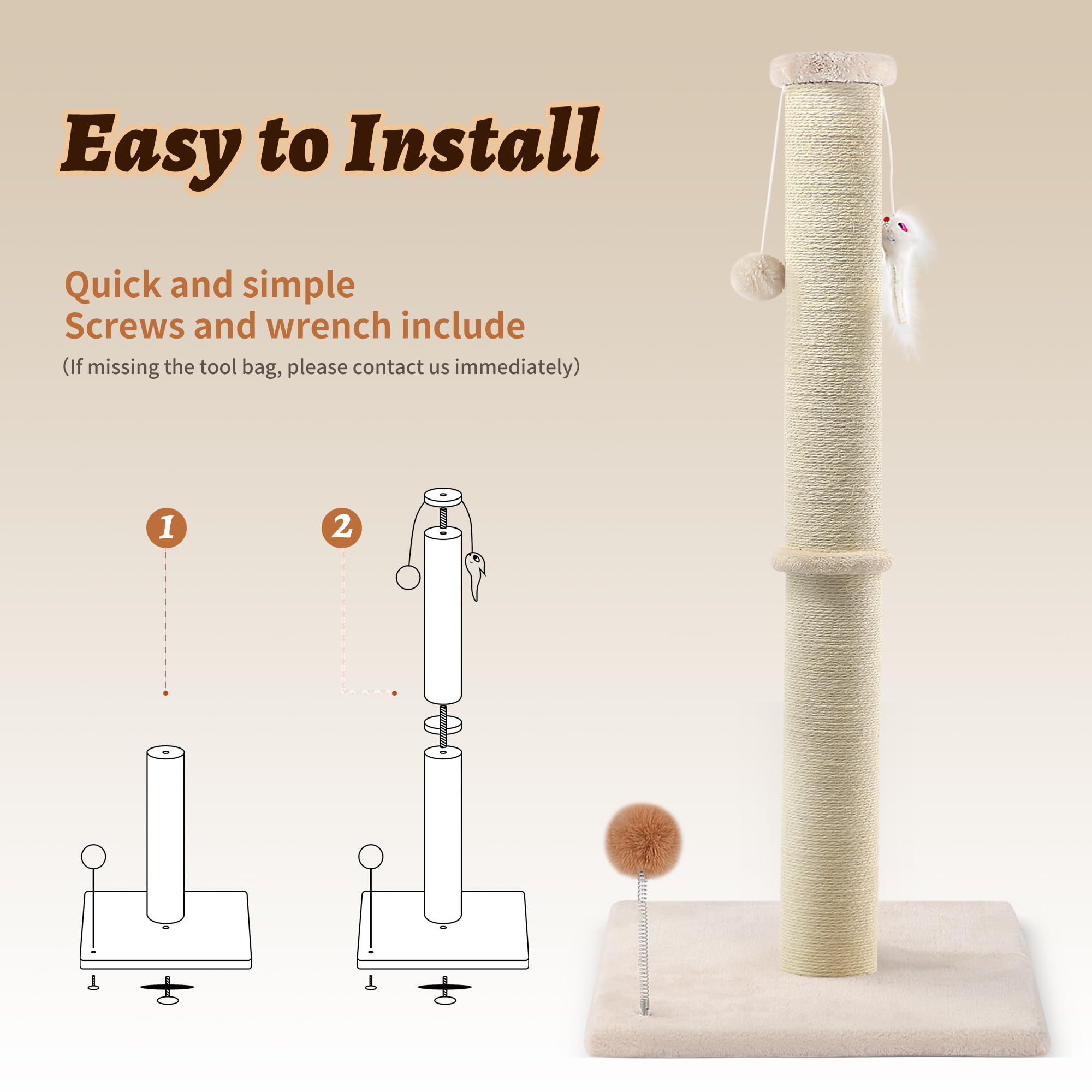 PELUMOZ heavy 15x15 base prevents tipping for stability