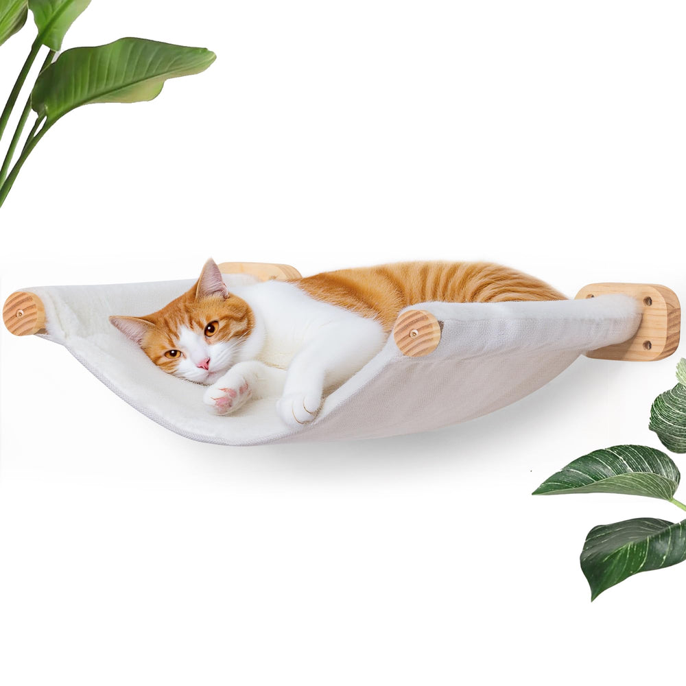 PELUMOZ cat hammock canvas: year-round lounging comfort for warm days.