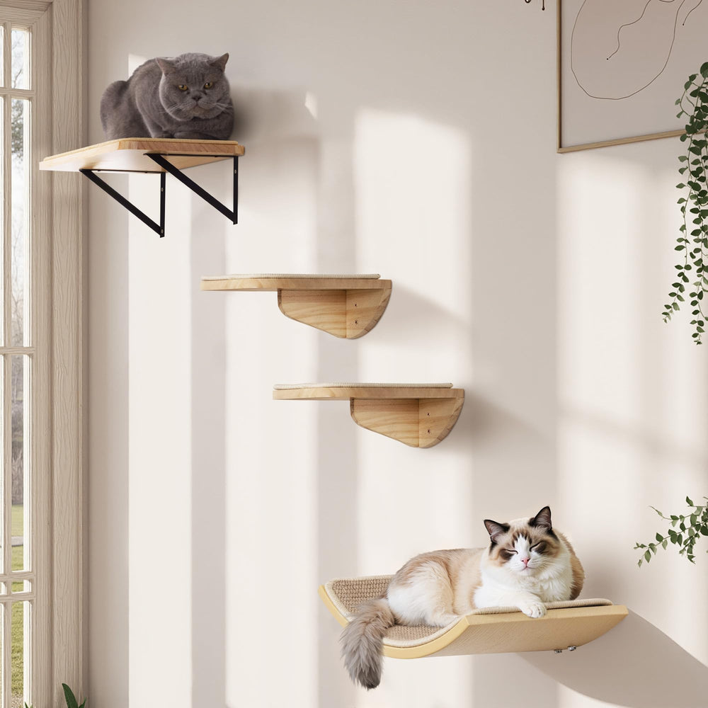 PEL UOMOZ cat climbing shelf encouraging exploration and exercise