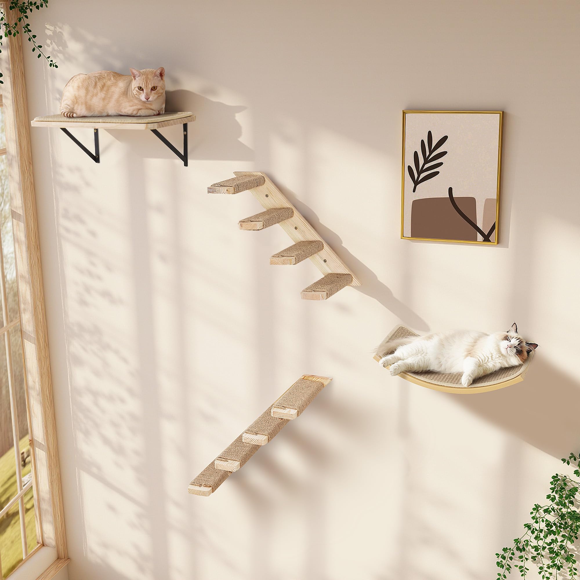 PEL UOMOZ cozy sleeping perch ideal for cat naps near a window