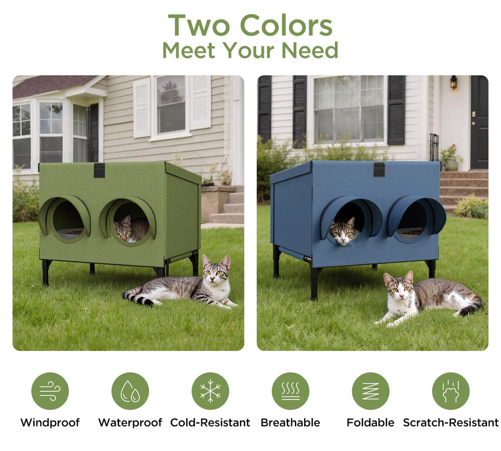 PELUMOZ compatible with cat houses demonstrating seamless system pairing