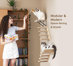 Peluomoz durable eco-friendly wood-plastic base resists scratches and moisture