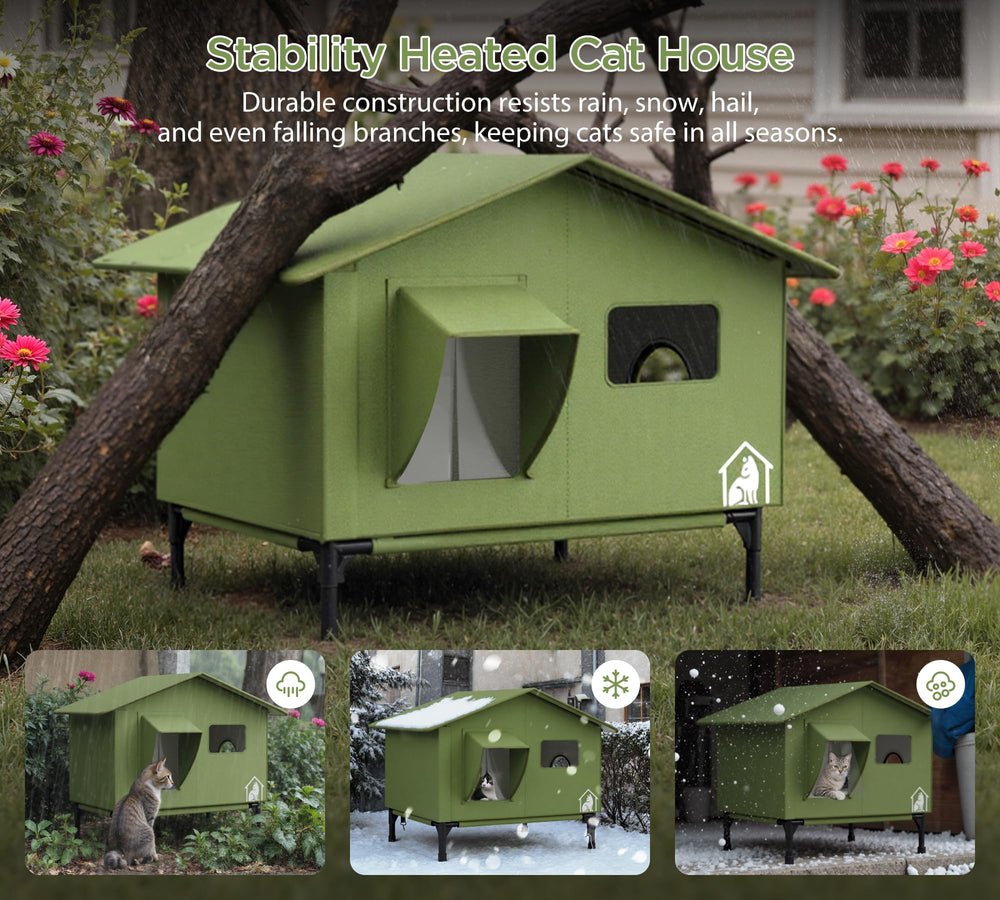 PELUMOZ reinforced frame withstands outdoor pressure and debris