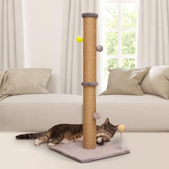 PEL UMOZ cat scratching post heavy base prevents tipping during vigorous play