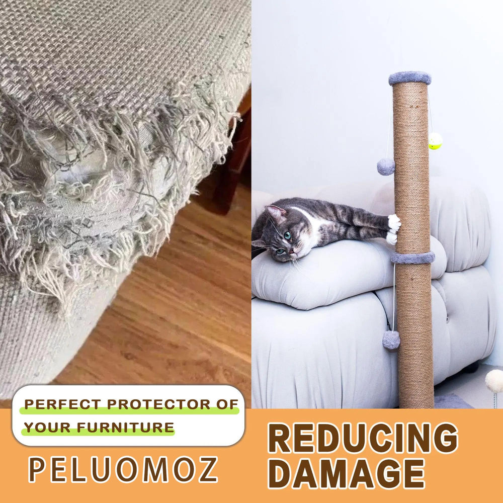 PEL UMOZ cat post plush mint balls attract cats to play