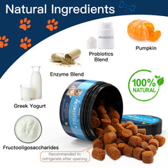 Penkyer probiotics dogs vacuum sealed jar preserves live cultures potency.