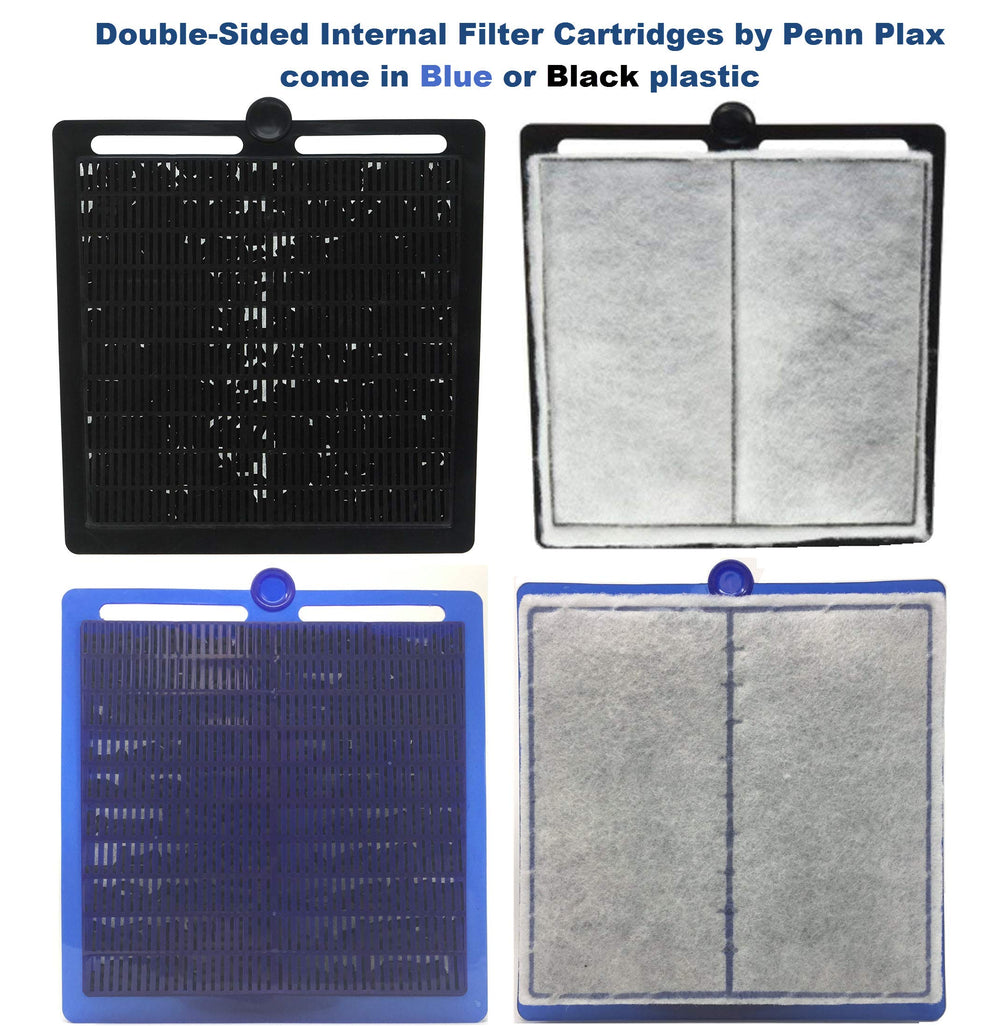 Penn-Plax Cascade 300GPH activated-carbon close-up for odor removal and toxin trapping.