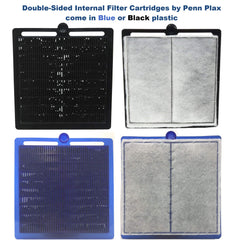 Penn-Plax Cascade 300GPH activated-carbon close-up for odor removal and toxin trapping.