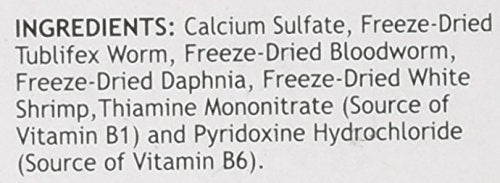 Penn-Plax Pro Balance Betta Blocks ready-to-feed shown with easy-to-store packaging.