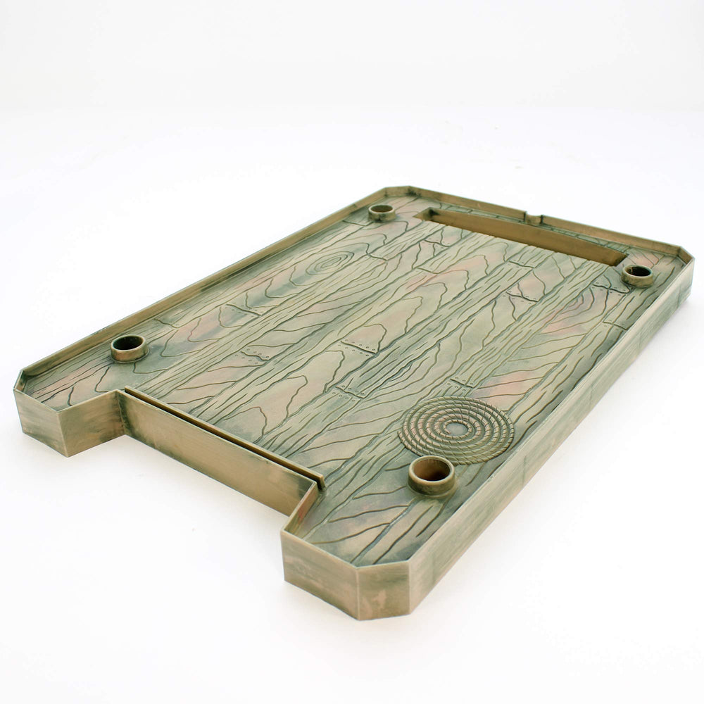 Platform dimensions on Penn-Plax Reptology Floating Turtle Pier measure 16x11 inches for comfortable basking.