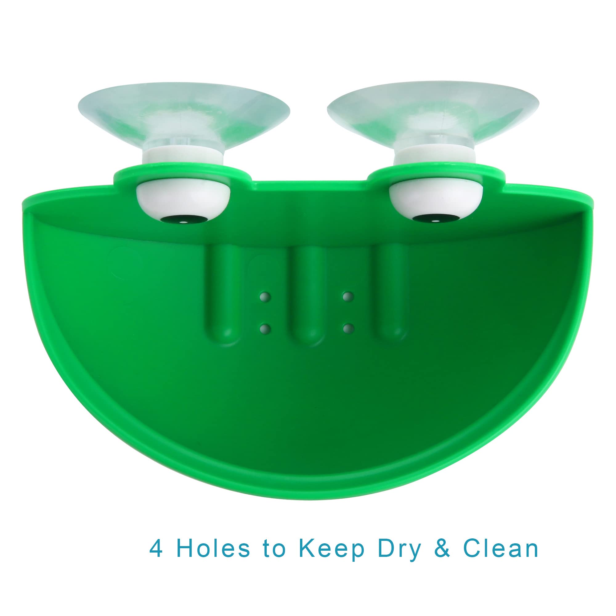 Pensino frog habitat ABS plastic close-up highlights durable construction.
