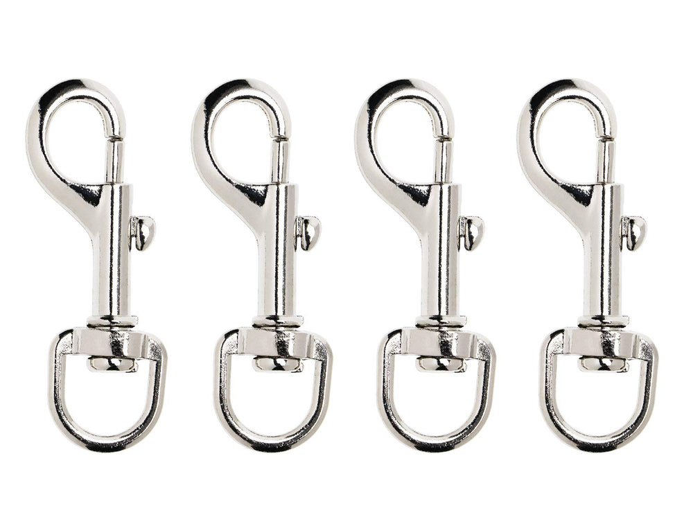 Penta Angel heavy-duty snap hook closeup for secure leash attachment on walks.