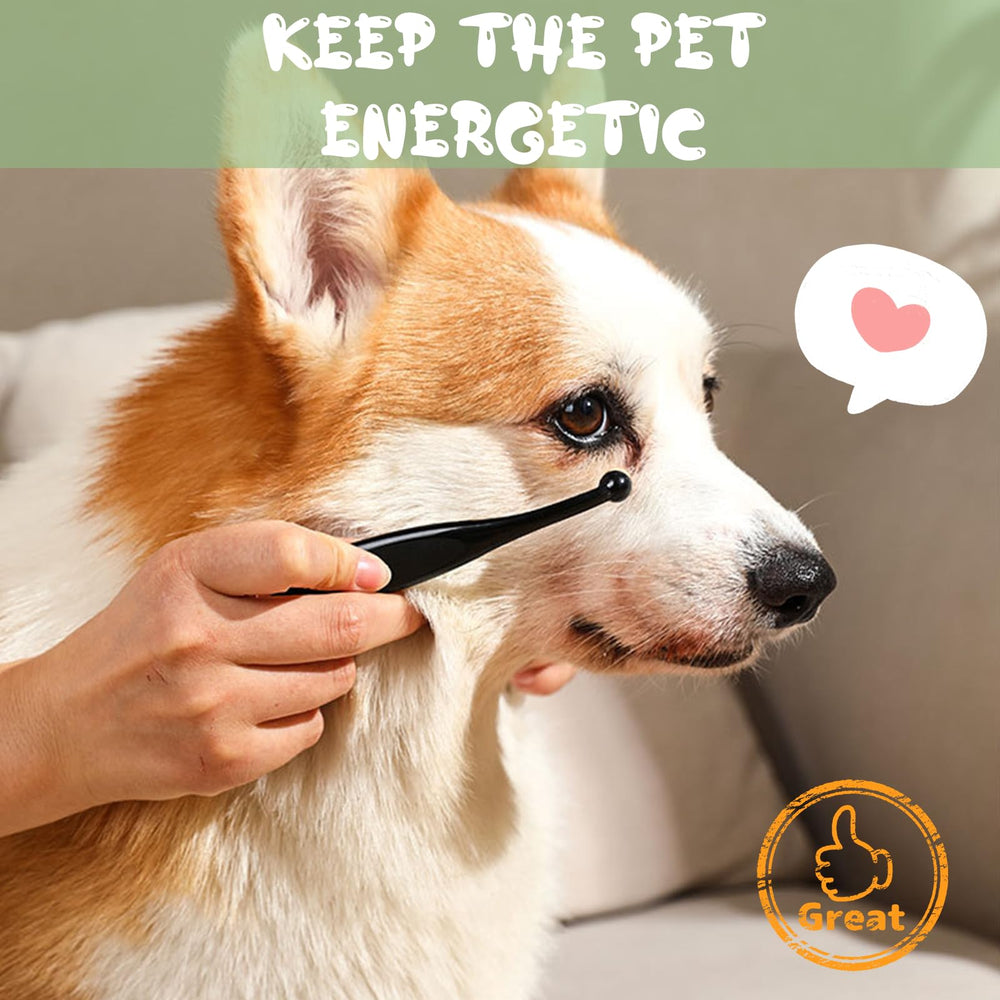 PENUIO dog eye brush designed for multi-pet households and quick touch-ups.